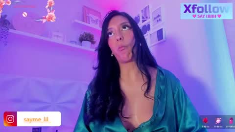 Snapshot of saylilith chatting on 03.01.25 Say Lilith Monday to Saturday 700am to 140pm Colombian time online show from 03.01.25