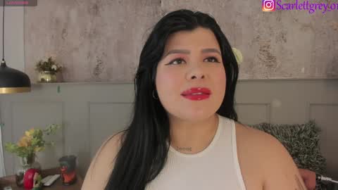 Snapshot of scarlett_grey_1 chatting on 01.10.25 Scarlett online show from 01.10.25