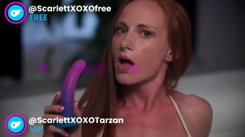 Scarlett and Tarzan online show from 06.21.26