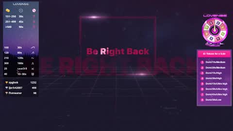 SeraLeeXXX online show from 02.12.25