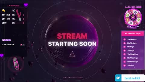 SeraLeeXXX online show from 11.06.25