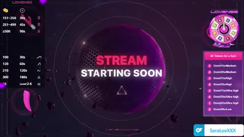 SeraLeeXXX online show from 01.09.26