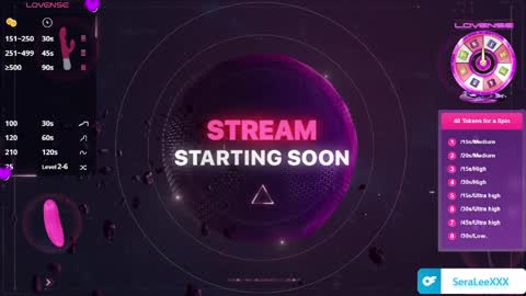 SeraLeeXXX online show from 03.30.26