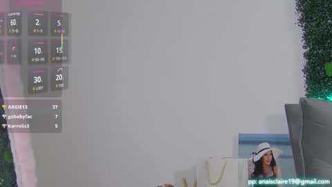 sexyanais online show from 10.26.25