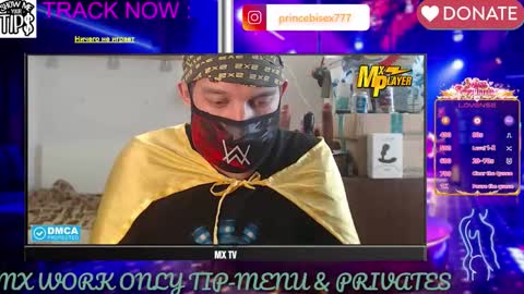 BISEXPRINCE777 online show from 03.25.26