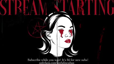 Snapshot of sinfulincubus chatting on 01.27.25 Mistrx Sin online show from 01.27.25