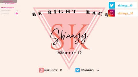 Snapshot of skinnyy_16 chatting on 09.23.25 Skinny online show from 09.23.25