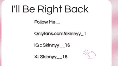 Snapshot of skinnyy__016__ chatting on 07.29.26 Skinnyy online show from 07.29.26