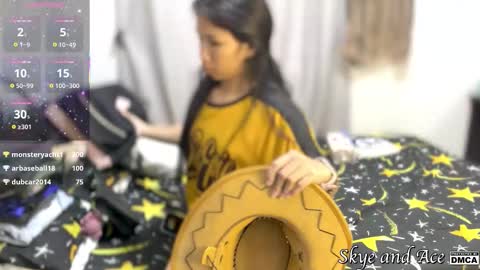 Snapshot of skye16484 chatting on 10.03.25 Skye and Ace online show from 10.03.25