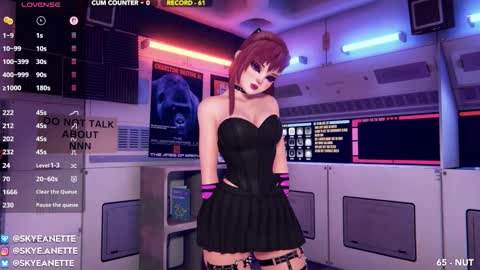 Snapshot of skyeanette chatting on 11.15.25 SkyeAnette online show from 11.15.25