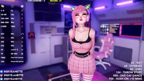 Snapshot of skyeanette chatting on 11.21.25 SkyeAnette online show from 11.21.25