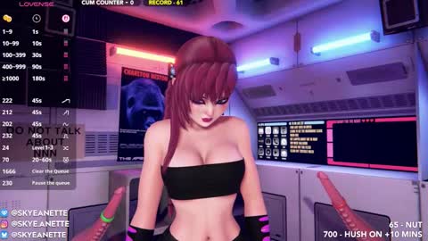 Snapshot of skyeanette chatting on 12.01.25 SkyeAnette online show from 12.01.25