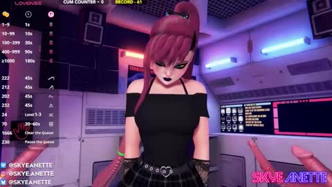 Snapshot of skyeanette chatting on 01.16.26 SkyeAnette online show from 01.16.26