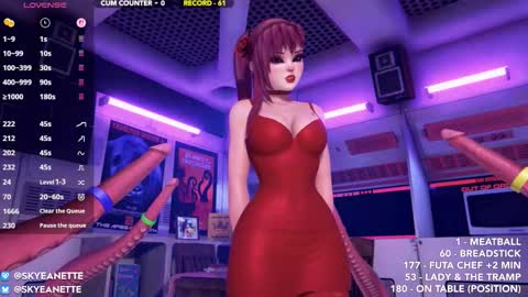 Snapshot of skyeanette chatting on 02.15.26 SkyeAnette online show from 02.15.26