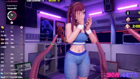 Snapshot of skyeanette chatting on 03.06.26 SkyeAnette online show from 03.06.26