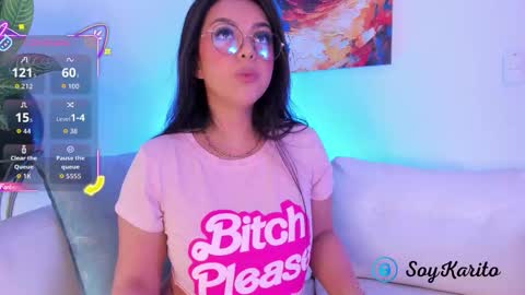 Snapshot of soykarito chatting on 09.25.25 Karito online show from 09.25.25