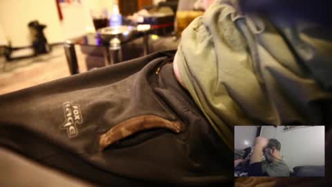 Snapshot of steelringshaft chatting on 12.24.24 Mikee online show from 12.24.24