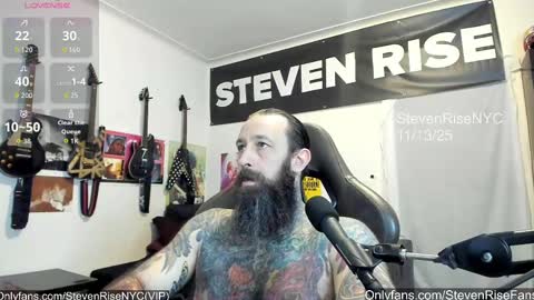 StevenRiseNYC online show from 11.14.25