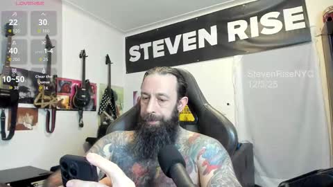 StevenRiseNYC online show from 12.04.25