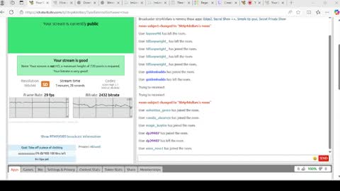 Snapshot of strip4dollars chatting on 01.06.25 Keen for fun online show from 01.06.25