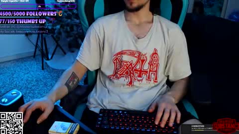 Snapshot of substanc3 chatting on 02.16.26 Im Substanc3 online show from 02.16.26