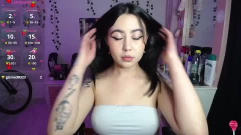 Snapshot of sunset_pienk chatting on 11.16.25 Sunset online show from 11.16.25