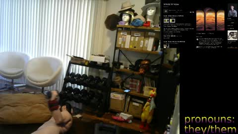 Snapshot of sunshinestreak chatting on 04.07.26 im not actually a man my pronouns are theythem online show from 04.07.26