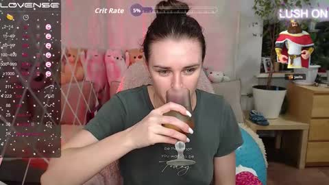 Snapshot of superhotgirlhere chatting on 10.25.25 Sweet Anna online show from 10.25.25