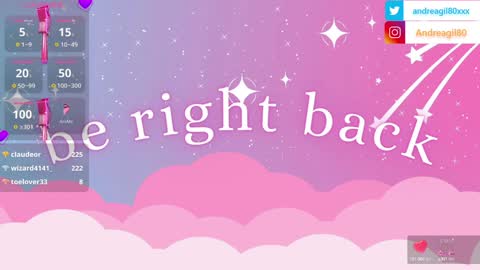 Andrea Cheryl GiLandreagil80 In Instagram online show from 01.29.25