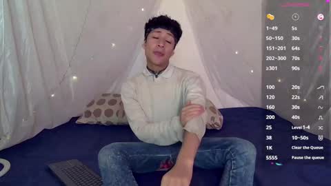 Snapshot of sweetc4meron chatting on 01.26.25 Cameron Alejandro online show from 01.26.25