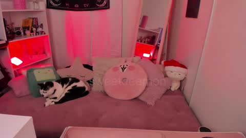 Snapshot of sweetdeemon chatting on 12.25.24 Vernica Help me to reach 80 likes thank you online show from 12.25.24