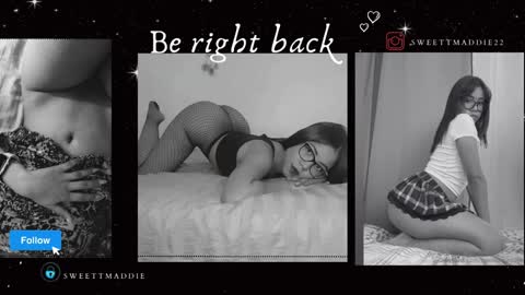 Snapshot of sweettmaddie chatting on 01.21.25 Maddie online show from 01.21.25