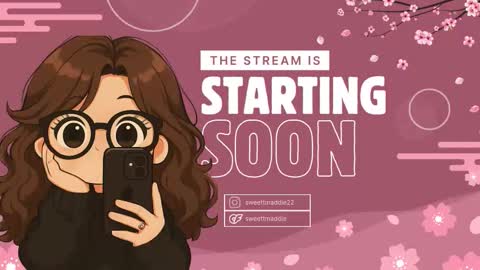 Snapshot of sweettmaddie chatting on 12.01.25 Maddie online show from 12.01.25