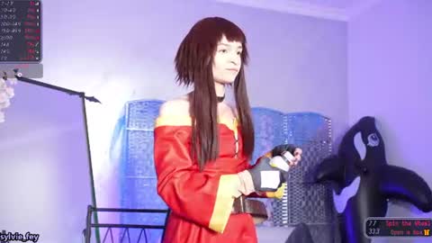 Snapshot of sylvie_fey chatting on 06.14.26 Sylvie online show from 06.14.26