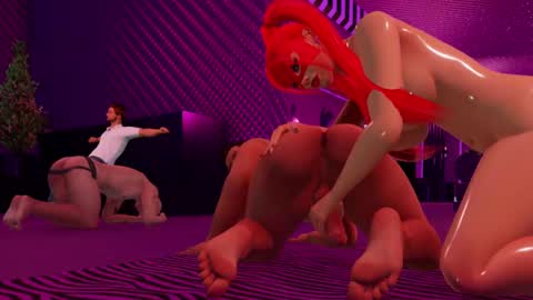  MISTRESS LISA  FIRST 3DXCHAT CAMGIRL   3dxchat anime gaming mistress domina online show from 02.21.25