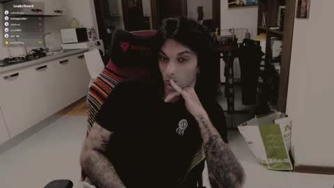 Snapshot of tattedfit chatting on 12.14.25 tattedfit online show from 12.14.25