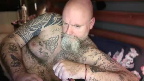 Snapshot of tattooeddilf01 chatting on 10.13.25 Tattooeddilf 01 online show from 10.13.25