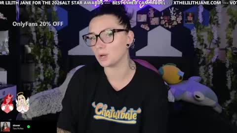 Snapshot of thelilithjane chatting on 06.02.26 Lilith Jane online show from 06.02.26
