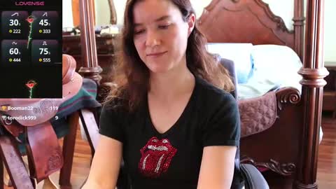 Snapshot of thornbury_rose chatting on 02.13.25 ThornburyRose online show from 02.13.25