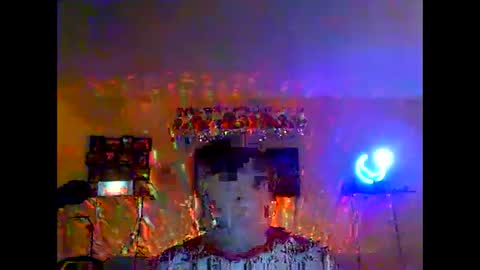 Snapshot of tkthedj chatting on 12.25.24 TK online show from 12.25.24