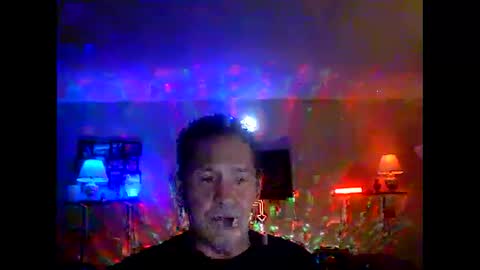 Snapshot of tkthedj chatting on 10.04.25 TK online show from 10.04.25