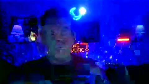 Snapshot of tkthedj chatting on 12.18.25 TK online show from 12.18.25