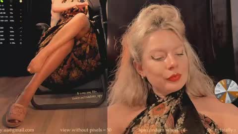 Snapshot of totally_spy chatting on 05.23.26 Madam Viktoria Vacation in Portugal 2811 - 0412 online show from 05.23.26