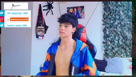 Snapshot of twink_sebas_ chatting on 03.05.25  Bad boy sebastian  online show from 03.05.25
