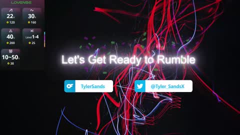 Snapshot of tylersands chatting on 11.19.25 Tyler Sands online show from 11.19.25