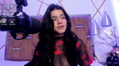 Snapshot of valeriekay_ chatting on 01.23.25 Valeria online show from 01.23.25