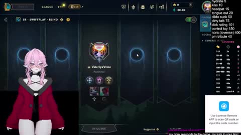 Snapshot of valeriyavalentine chatting on 11.30.25 Valeriya Valentine online show from 11.30.25