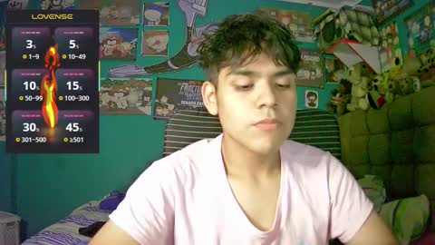 Snapshot of valesh20 chatting on 03.15.26 Valesh19 online show from 03.15.26