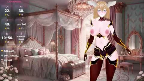 Snapshot of valkiechan chatting on 11.29.25 Valkie-Chan online show from 11.29.25