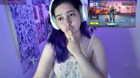 Snapshot of vallolet1_ chatting on 02.19.26 Im Violet online show from 02.19.26